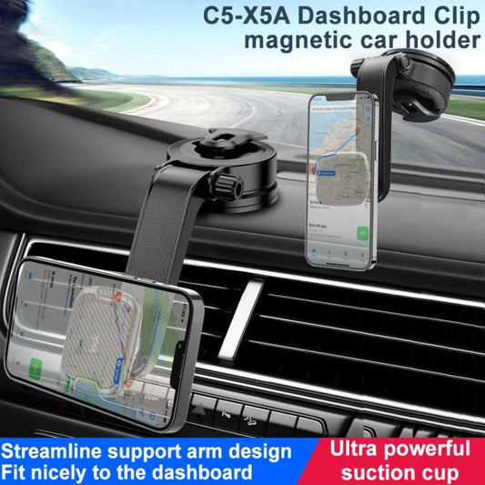 IMAK C5 - X5A Dashboard Suction Cup Magnetic Car Holder, C5 - X5A - ORIWHIZ