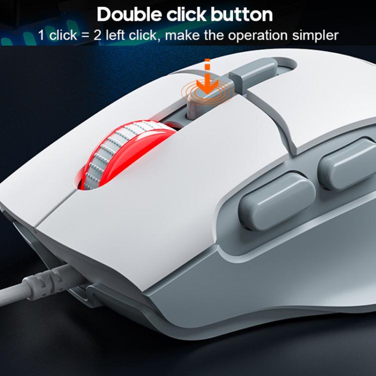 iMICE G800 7 Keys 7200DPI Wired Gaming Silent Mouse With LED Lighting - ORIWHIZComputer & NetworkingiMICEMice & Keyboard