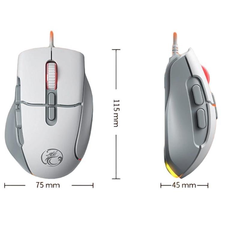 iMICE G800 7 Keys 7200DPI Wired Gaming Silent Mouse With LED Lighting - ORIWHIZComputer & NetworkingiMICEMice & Keyboard
