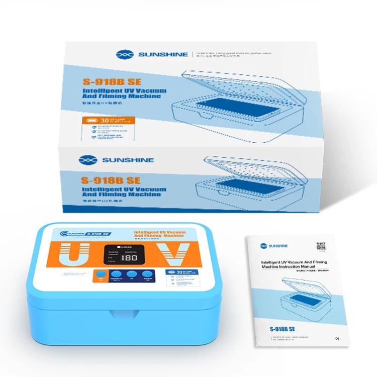 Intelligent UV Light Curing Film Vacuum Laminator UV Curing + Vacuum Holding Machine For Film Application Repair Tool, SUNSHINE S - 918B SE - ORIWHIZ