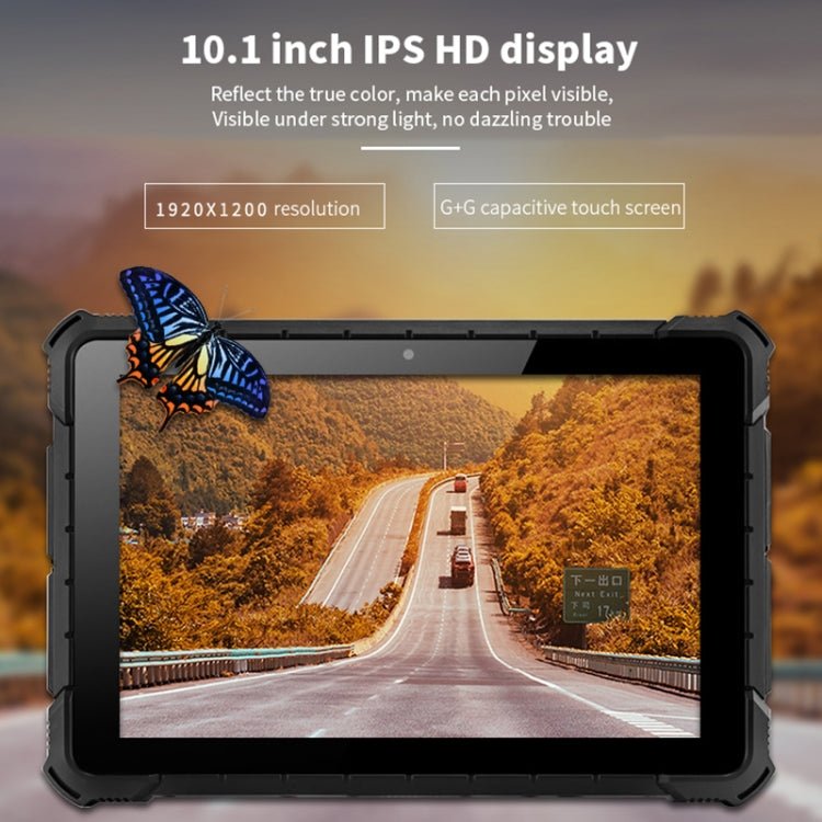 IP67 Waterproof Shockproof Dustproof, Windows10 Intel Pentium J4205 Quad Core, Support GPS/WiFi/BT/NFC, X4 8GB+128GB - ORIWHIZ
