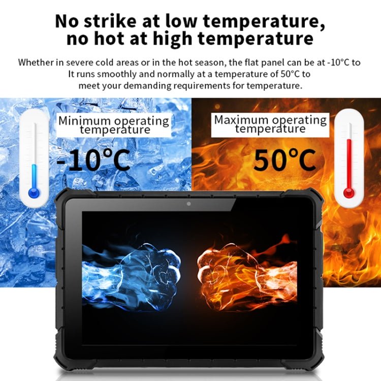 IP67 Waterproof Shockproof Dustproof, Windows10 Intel Pentium J4205 Quad Core, Support GPS/WiFi/BT/NFC, X4 8GB+128GB - ORIWHIZ