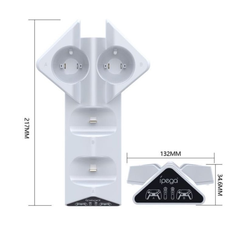 Ipega PG - P5011 Triangle Beast Charger Handle Charger For PS5 / PS MOVE, PG - P5011 - ORIWHIZipegaSony AccessoriesSony Accessories Charger & Power
