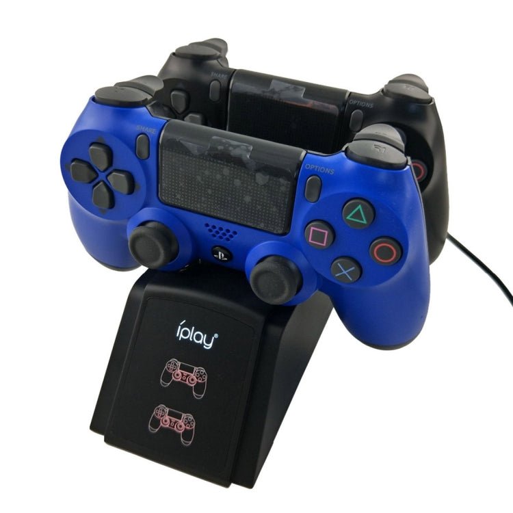 iplay Dual Port Charging Dock Station Stand / Controller Charging Stand for For Sony Playstation 4 PS4 & Slim PS4 Pro with LED Display Indicator Screen, HBP - 119 - ORIWHIZiplaySony AccessoriesSony Accessories Charger & Power