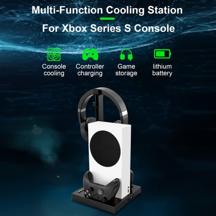 Iplay For Xbox Series S Host Cooling Bracket Handle Charging Base - ORIWHIZiplayMicroSoft AccessoriesMicroSoft Accessories Holder