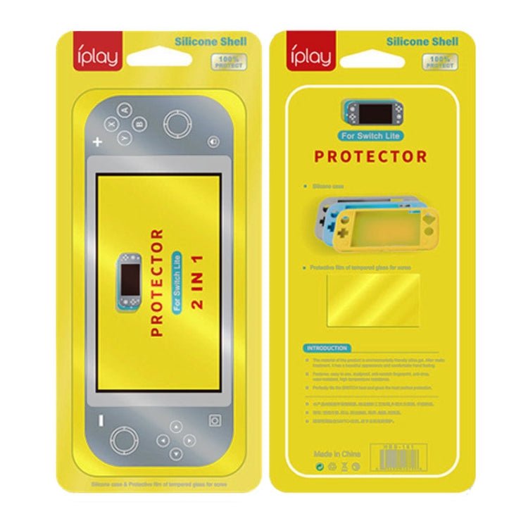 IPLAY Game Host Silicone Full Coverage Protective Case with Screen Protector for Switch Lite - ORIWHIZiplayNintendo AccessoriesNintendo Accessories Cases