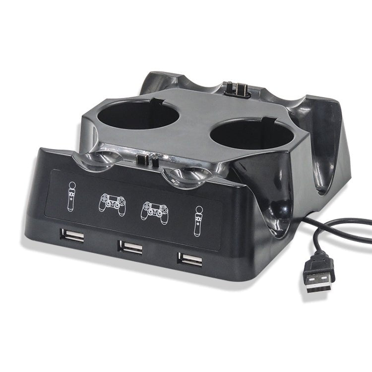 iPlay Gamepad Charger Multifunctional Charging Base For PS4 / PS4 Move / PS VR, For PS4 VR/PS VR/PS Move - ORIWHIZiplaySony AccessoriesSony Accessories Charger & Power
