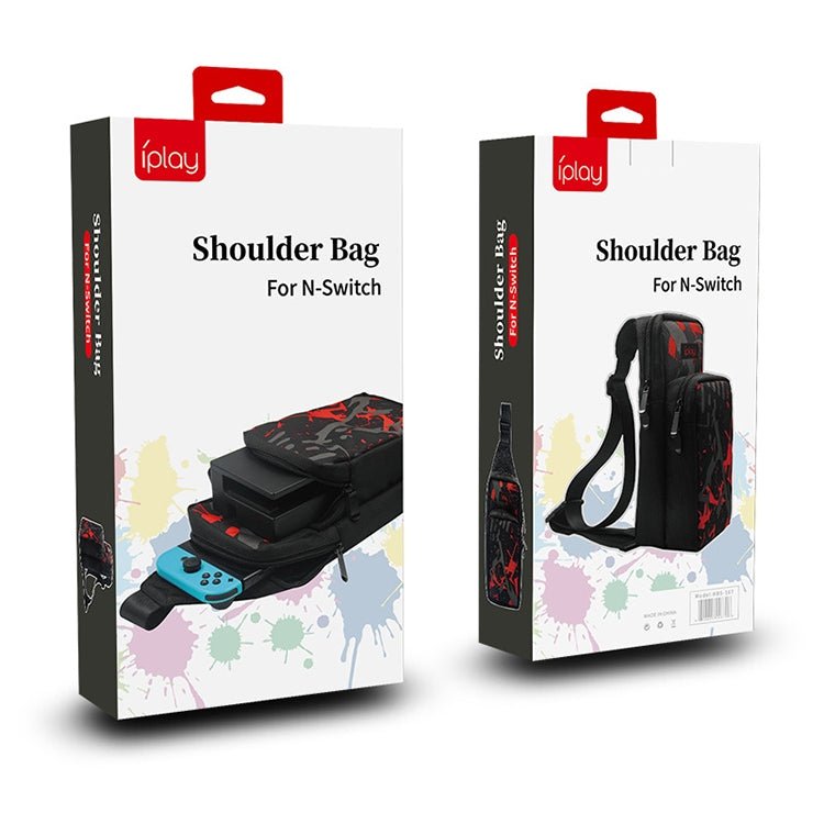 iplay HBS - 167 Portable Shoulder Crossbody Storage Bag for Nintendo Switch, HBS - 167 - ORIWHIZiplayNintendo AccessoriesNintendo Accessories Bags