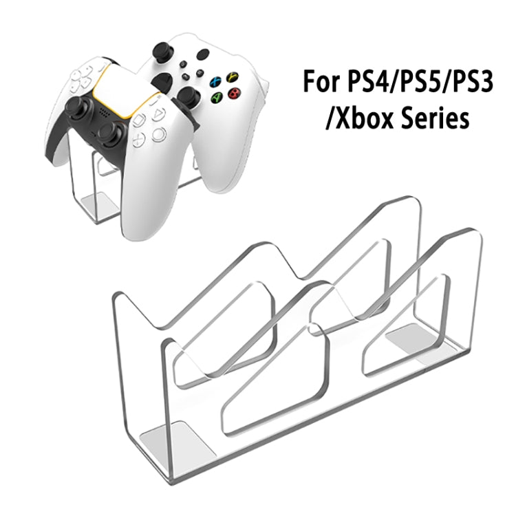 IPLAY HBX - 433 Gamepad Transparent Desktop Display Stand For PS4 / PS5 / PS3 / Xbox / Switch, HBX - 433 - ORIWHIZIPLAYMicroSoft AccessoriesMicroSoft Accessories Holder