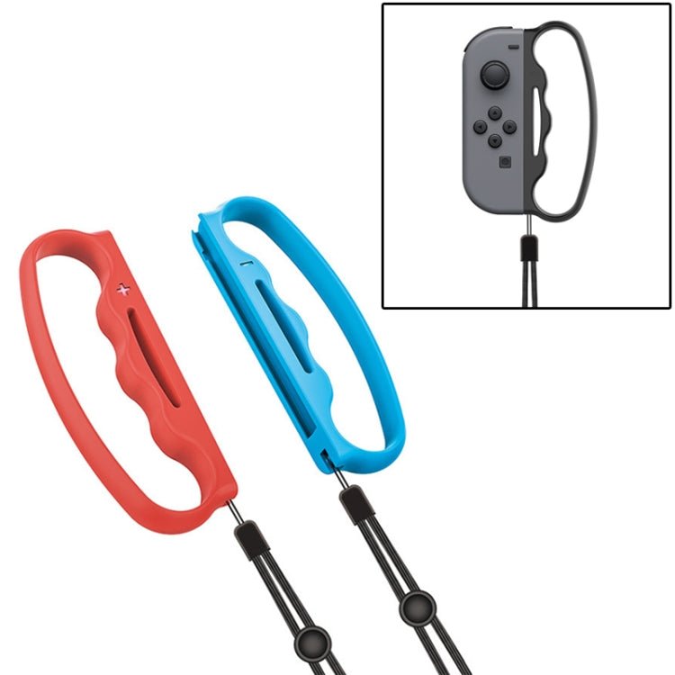 iPlay Small Handle Boxing Grip Gamepad Grip with Strap for Switch Joy - Con, Black, Red - ORIWHIZiplayNintendo AccessoriesNintendo Accessories Gamepads