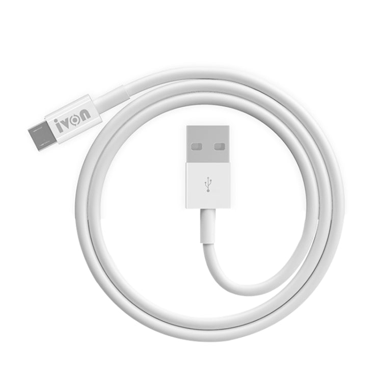 IVON CA70 Micro USB Fast Charging Data Cable, Length: 1m, Micro USB, Length: 1m - ORIWHIZ