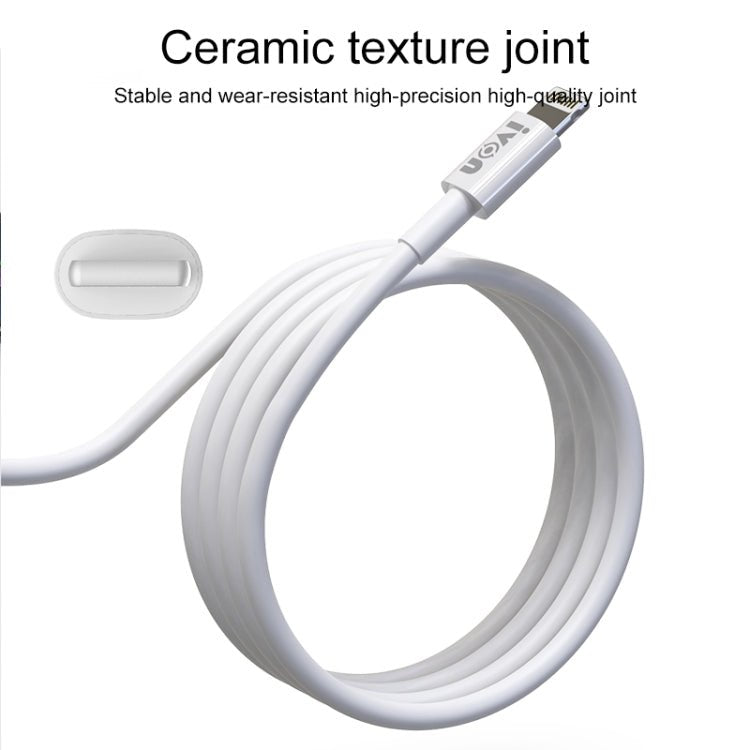 IVON CA70 Micro USB Fast Charging Data Cable, Length: 1m, Micro USB, Length: 1m - ORIWHIZ