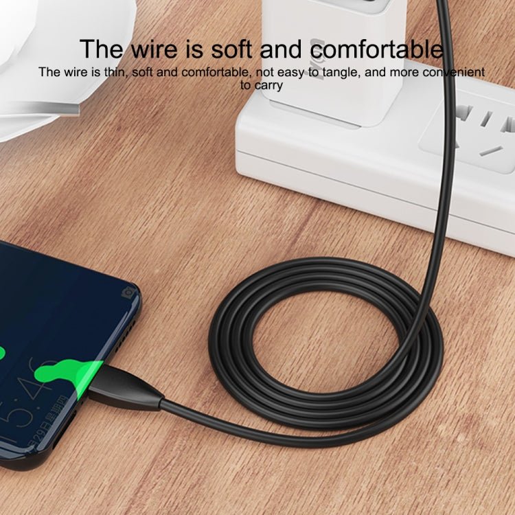 IVON CA87 USB to Micro USB TPE Fast Charge Data Cable, Cable Length: 1m, Micro USB - ORIWHIZ