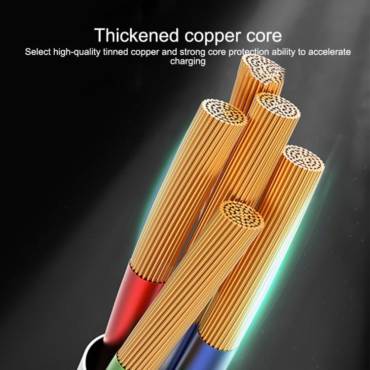 IVON CA88 12W 2.4A USB to Micro USB Nylon Braid Fast Charge Data Cable, Cable Length: 1m, Micro USB - ORIWHIZ