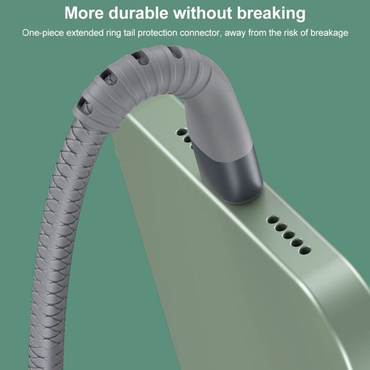 IVON CA92 2.4A Max USB to USB - C / Type - C Rubber Fast Charging Data Cable, Length: 1.5m, Type - C - ORIWHIZ