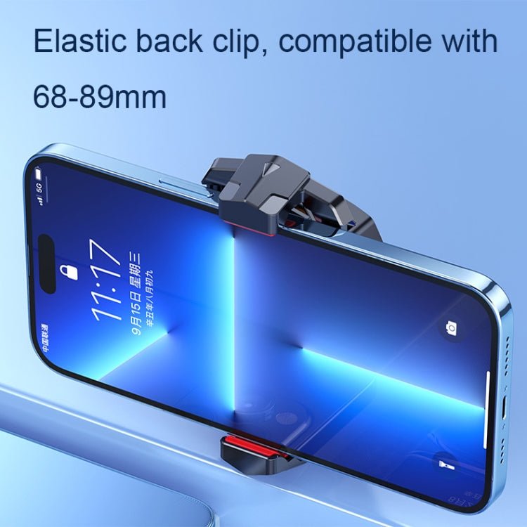 J20 Three - speed Adjustable Semiconductor Refrigeration Mobile Phone Radiator, Basic Model, Digital Display Model, Electroplated Model - ORIWHIZApple AccessoriesCooling Fan RadiatorGaming Accessories