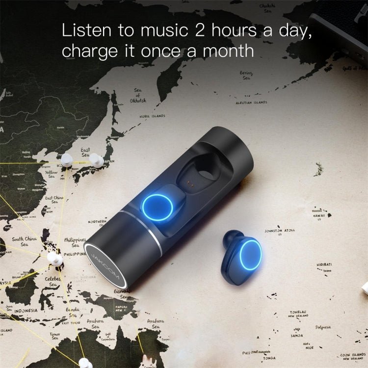 JAKCOM TWS Bluetooth 5.0 Multi - function Waterproof Wireless Bluetooth Headset - ORIWHIZ