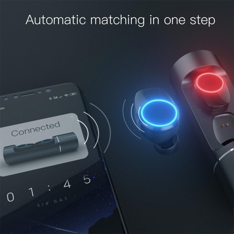 JAKCOM TWS Bluetooth 5.0 Multi - function Waterproof Wireless Bluetooth Headset - ORIWHIZ