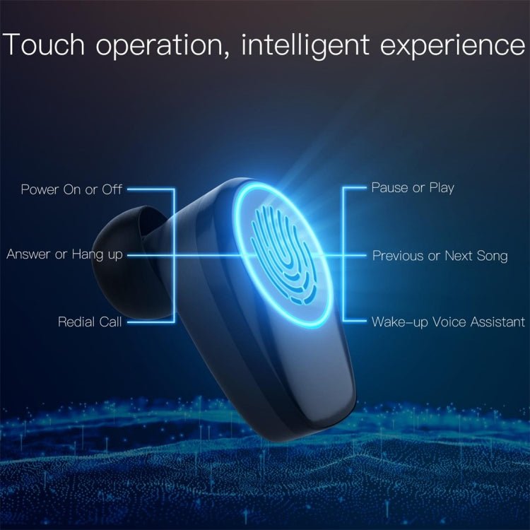 JAKCOM TWS Bluetooth 5.0 Multi - function Waterproof Wireless Bluetooth Headset - ORIWHIZ