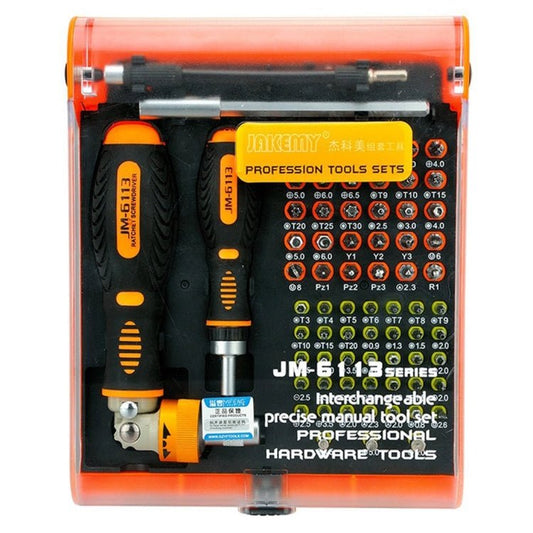 JAKEMY JM - 6113 73 in 1 Household Hardware Screwdriver Repair Tool Set, JM - 6113 - ORIWHIZ