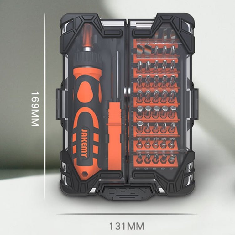 JAKEMY JM - 6124 48 in 1 Precise Mini Screwdriver Set, JM - 6124 - ORIWHIZ