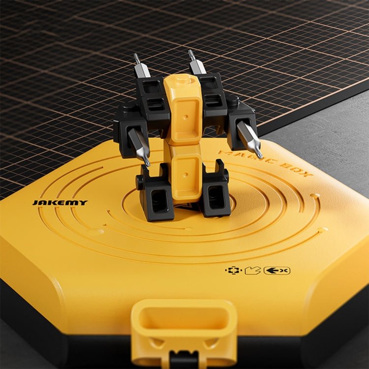 JAKEMY JM - 8185 69 in 1 Multi - function Screwdriver Tool Set Assemblable Blocks, JM - 8185 - ORIWHIZ