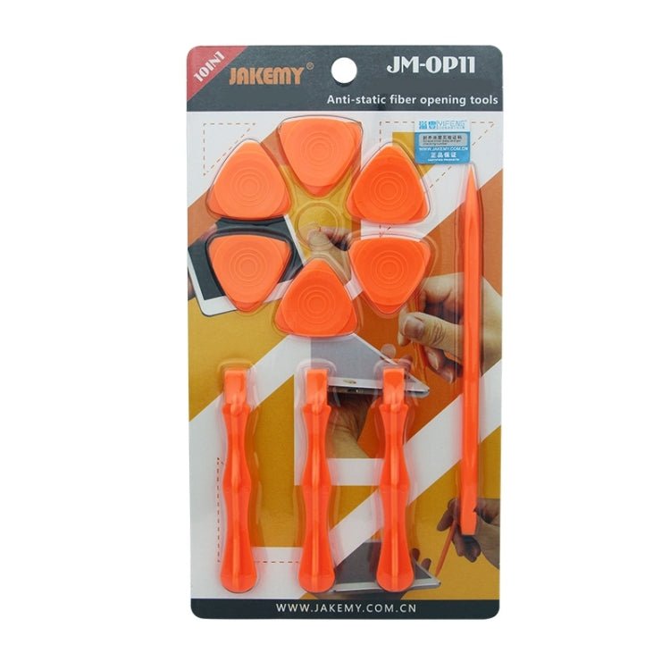 JAKEMY JM - OP11 10 in 1 Anti - static Opening Tools for Mobile Phone / Tablet, JAKEMY JM - OP - ORIWHIZ