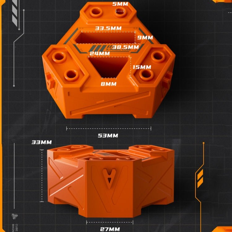 JAKEMY JM - Z21 Cube Shaped Screwdriver Magnetizer/Demagnetizer - ORIWHIZ
