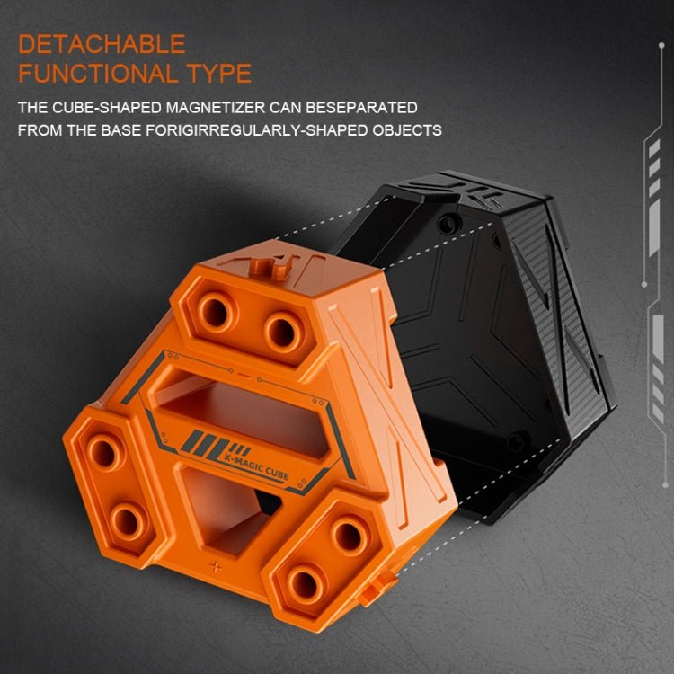 JAKEMY JM - Z21 Cube Shaped Screwdriver Magnetizer/Demagnetizer - ORIWHIZ