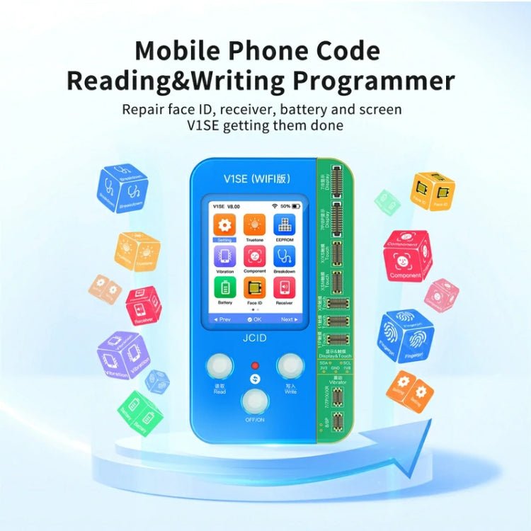 JC V1SE Mobile Phone Code Reading Programmer Set For iPhone, V1SE Programmer Set - ORIWHIZ
