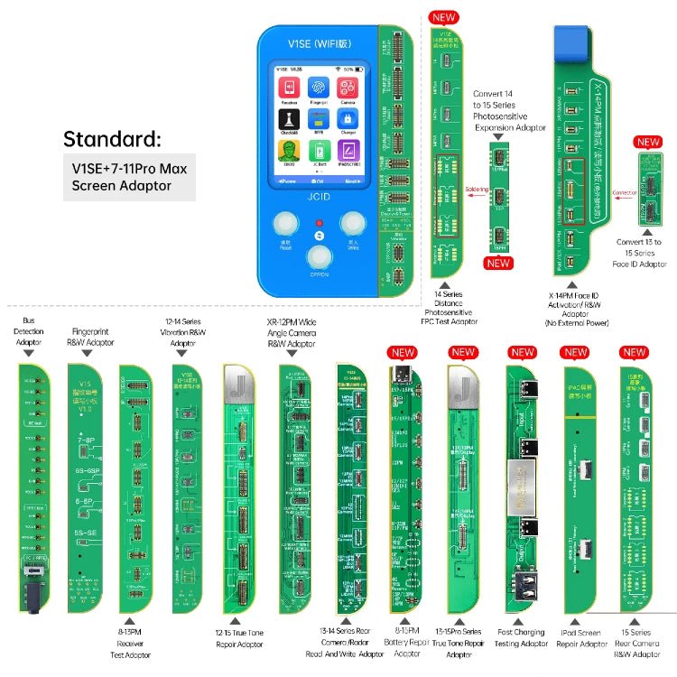 JC V1SE Mobile Phone Code Reading Programmer Set For iPhone, V1SE Programmer Set - ORIWHIZ
