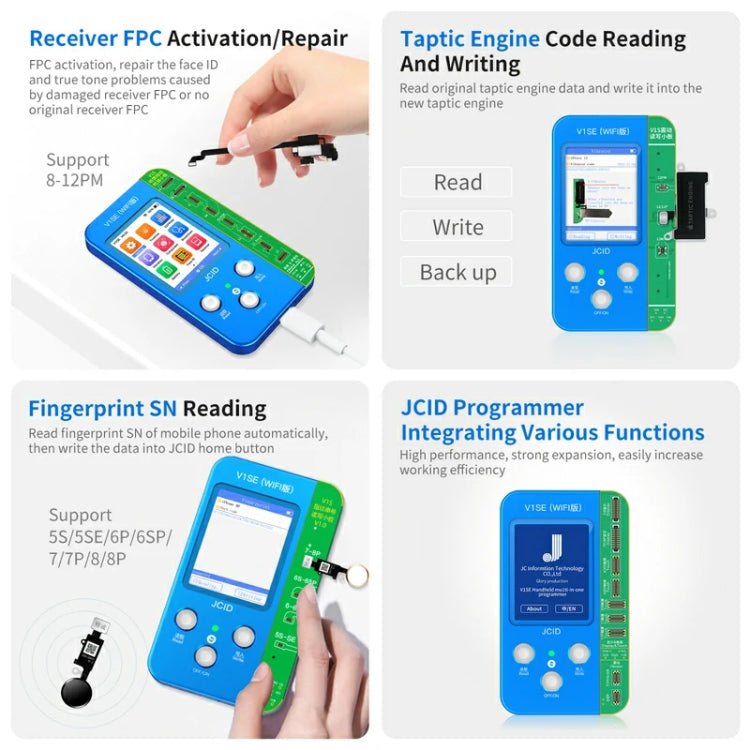 JC V1SE Mobile Phone Code Reading Programmer Set For iPhone, V1SE Programmer Set - ORIWHIZ
