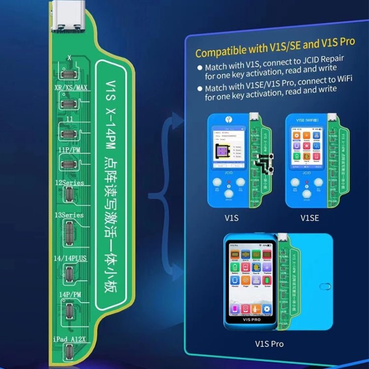 JC V1SE Testing Repair Battery Board For iPhone 6 - 14 Pro Max, Battery Board For iPhone 6 - 14 Pro Max - ORIWHIZ