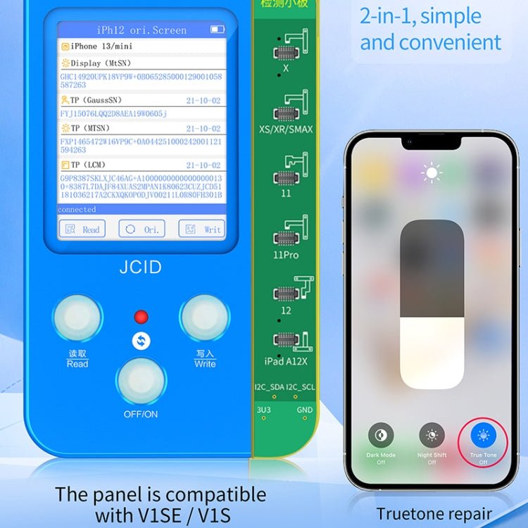 JC V1SE Testing Repair Face ID Dot Projector Board Adaptor For iPhone X - 13 Pro, Face ID Dot Board For iPhone X - 13 Pro - ORIWHIZ