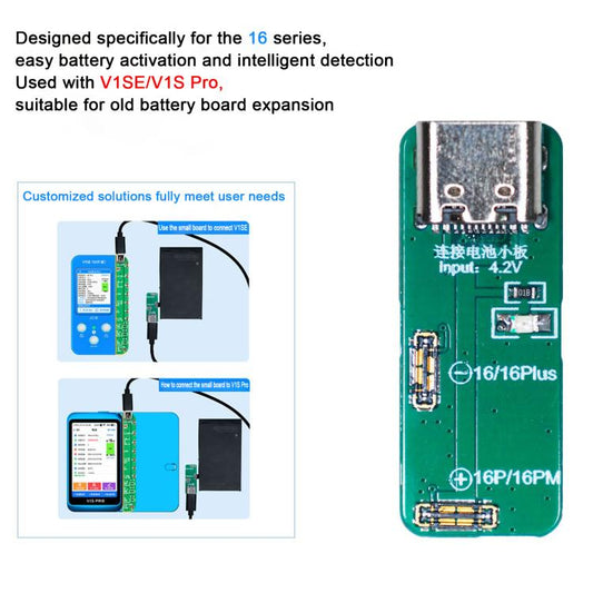 JCID Battery Expansion Board for iPhone 16 Series, JCID Battery Expansion Board - ORIWHIZ