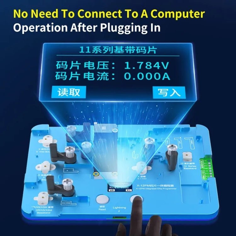 JCID BLE X - 12PM Baseband Logic Chip EEPROM Data Reading and writing programmer, JCID BLE X - 12PM - ORIWHIZ