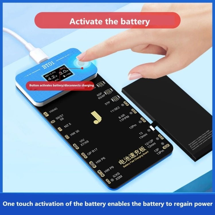 JCID BT01 Battery Fast Charging Board, JCID BT01 - ORIWHIZ