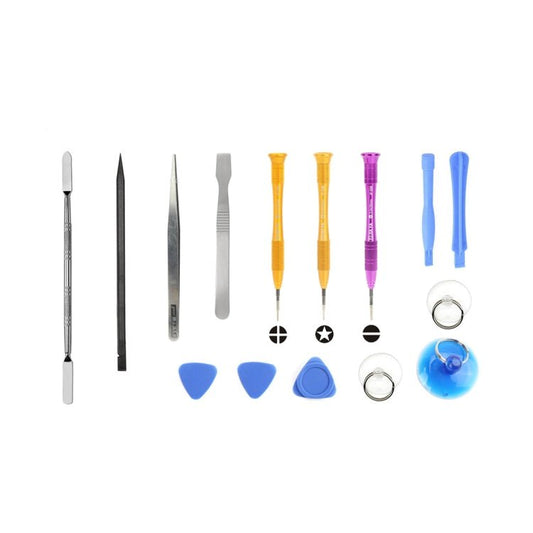 JF - 8133 15 in 1 Metal + Plastic iPhone Dedicated Disassemble Repair Tool Kit, JF - 8133 - ORIWHIZ