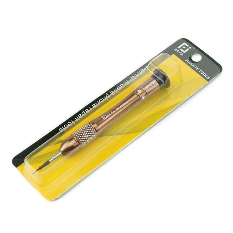 JIAFA JF - 338 - T2 Torx T2 Mobile Phone Repair Screwdriver, T2 Torx (Brown), T2 Torx (Gold) - ORIWHIZ