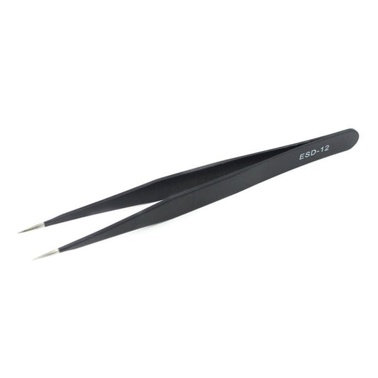 JIAFA JF - 603 Straight Tip Tweezers, JF - 603 Black - ORIWHIZ