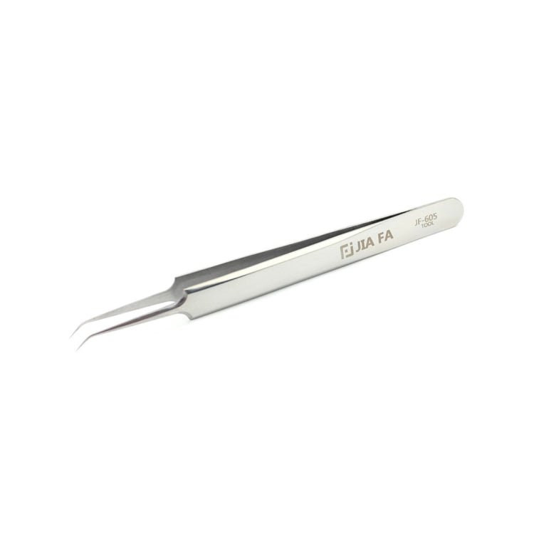 JIAFA JF - 605 Stainless Steel Curved Tip Tweezers, JF - 605 - ORIWHIZ