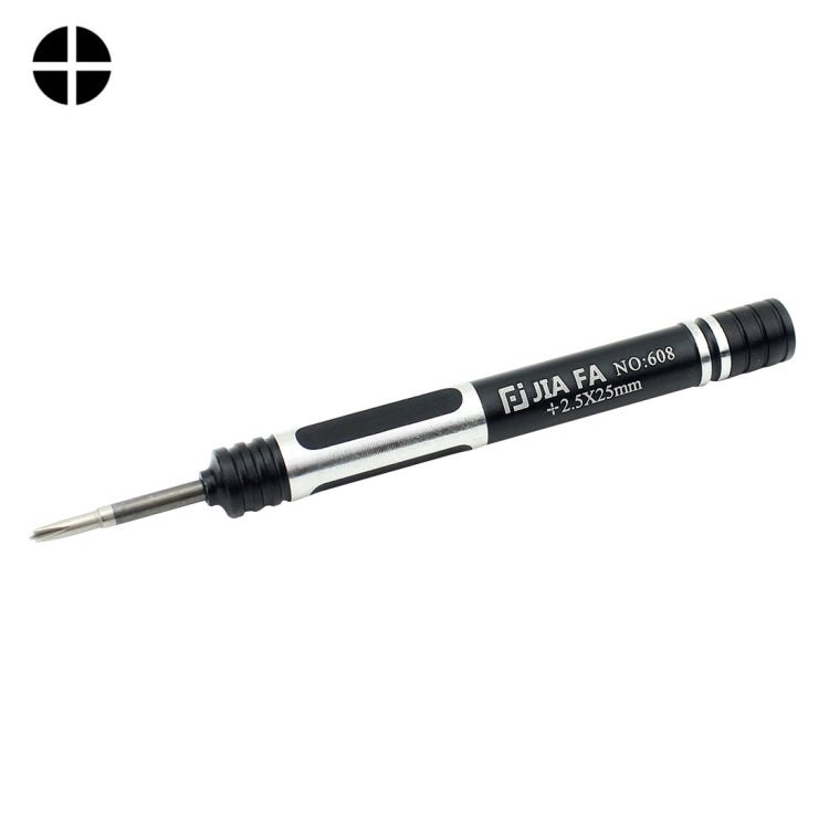 JIAFA JF - 608 - 2.5 Hollow Cross Tip 2.5 Middle Bezel Repair Screwdriver (Black), 2.5 Hollow Cross - ORIWHIZ
