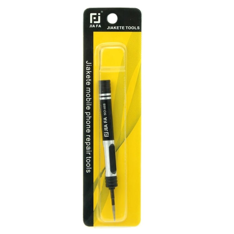 JIAFA JF - 608 - 2.5 Hollow Cross Tip 2.5 Middle Bezel Repair Screwdriver (Black), 2.5 Hollow Cross - ORIWHIZ