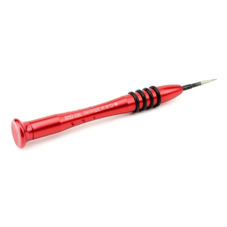 JIAFA JF - 668 0.8 Pentalobe 0.8 Screwdriver for iPhone Charging Port Screws, 0.8 Pentalobe (Red) - ORIWHIZ
