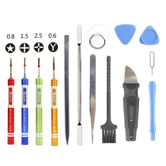JIAFA JF - 8108 14 in 1 Precision Repair Tool Set for Smartphones, JF - 8108 - ORIWHIZ