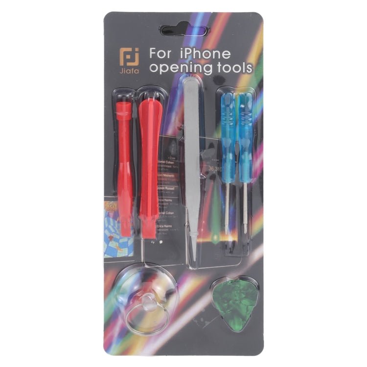 JIAFA Repair Opening Tools Kit Set for iPhone 6 / iPhone 5 & 5S & 5C / iPhone 4 & 4S, 7 in 1 - ORIWHIZ