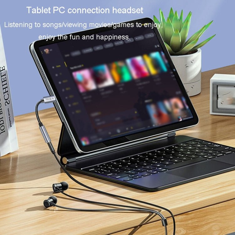 JINGHUA Type - C To 3.5mm Audio Adapter Cable Type - C Headphone Adapter Cable, Analog Model, Digital Model - ORIWHIZ