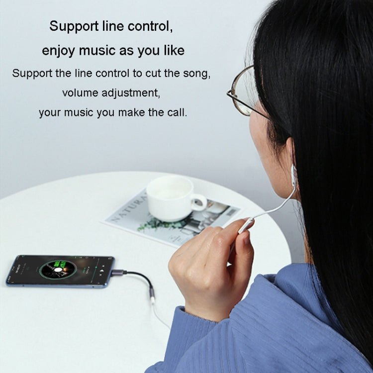 JINGHUA Type - C To 3.5mm Audio Adapter Cable Type - C Headphone Adapter Cable, Analog Model, Digital Model - ORIWHIZ