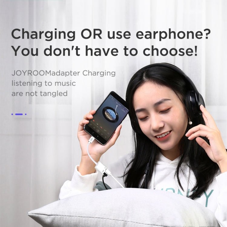 JOYROOM SH - C1 Type - C / USB - C to 3.5mm Digital Audio Converter Adapter, Type - C to 3.5mm - ORIWHIZ