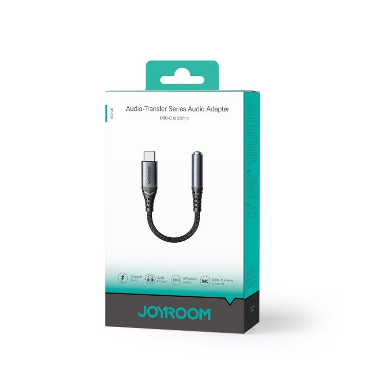 JOYROOM SY - C01 USB - C/Type - C to 3.5mm Audio Adapter Cable, SY - C01 - ORIWHIZ